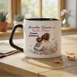 Anneler Günü Hediyesi Anneye Kupa Bardak Anne Hediye Anneye Anne Kupa Bardağı Anne&erkek Çocuk - Beyaz