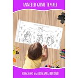 Anneler Günü Temalı Dev Boyama Rulosu 60X250 cm Mother's Day Themed Giant Painting Roller 60X250 cm أسطوانة رسم عملاقة بطابع عيد الأم، مقاس 60×250 سم