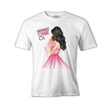 Annem ve Ben Kız Anneler Günü Beyaz Unisex Tshirt