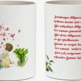 Anneye Özel Mesajlı Tasarım 1 Adet Annelerin Kalbini Isıtacak Anneler Günü Hediyelik Kupa Mod2
