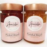 Anniçka Püskül ve Portakal Reçeli 2X400 gr - 800 gr