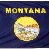 Annin Flagmakers Montana Eyalet Bayrağı ABD Yapımı Resmi Devlet Tasarım Özellikleri, 3 x 5 Feet (Model 143160)