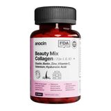 anocin BEAUTY MİX COLLAGEN TİP I,II,III +ELASTİN,BİOTİN,ZİNC, VİTAMİN C, SELENYUM, HYALURONİC ACİD, KOLAJEN