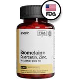 anocin Bromelain Ananas +QUERCETİN +ZİNC + COQ-10 + VİTAMİN C SÜPER BROMELAIN FORMÜL