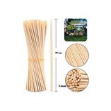 Anoffel Ahşap Bambu Çöp Şiş Hobi Ve Etkinlik Malzemesi 5 Mm 50 Cm 44 (ADET)