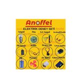 Anoffel Elektrik Deney Seti ,eğitici Bilim Seti,elektronik Devre Elemanı 12 Parça