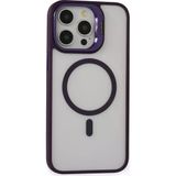 Anonim Joko Apple iPhone 14 Pro Kılıf Roblox Lens Magsafe Standlı Kapak - Derin Mor