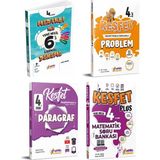 Anonim Meraklı Zihinler 4. Sınıf 6'lı Paket Deneme + Keşfet Problemler + Keşfet Paragraf + Keşfet Matematik Plus Soru Bankası