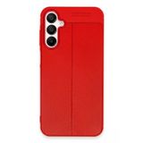 Anonim Newface Samsung Galaxy A35 5G Kılıf Auto Focus Kapak - Kırmızı