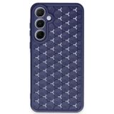 Anonim Newface Samsung Galaxy A35 5G Kılıf Petek Silikon Kapak - Lacivert