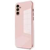 Anonim Newface Samsung Galaxy A35 5G Kılıf Volet Silikon - Pembe
