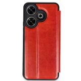 Anonim Newface Xiaomi Redmi 13 4G Kılıf Flip Cover - Kırmızı