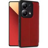 Anonim Newface Xiaomi Redmi Note 13 4G Kılıf Flip Cover - Kırmızı