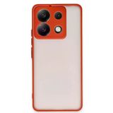 Anonim Newface Xiaomi Redmi Note 13 5G Kılıf Montreal Silikon Kapak - Kırmızı