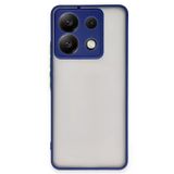 Anonim Newface Xiaomi Redmi Note 13 5G Kılıf Montreal Silikon Kapak - Lacivert