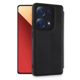 Anonim Newface Xiaomi Redmi Note 13 Pro 4G Kılıf Flip Cover - Siyah