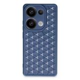 Anonim Newface Xiaomi Redmi Note 13 Pro 4G Kılıf Petek Silikon Kapak - Lacivert