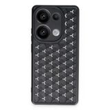 Anonim Newface Xiaomi Redmi Note 13 Pro 4G Kılıf Petek Silikon Kapak - Siyah