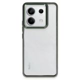 Anonim Newface Xiaomi Redmi Note 13 Pro 4G Kılıf Power Silikon - Koyu Yeşil