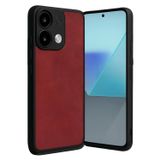 Anonim Newface Xiaomi Redmi Note 13 Pro 5G Kılıf Aras Deri Kapak - Kırmızı
