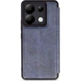 Anonim Newface Xiaomi Redmi Note 13 Pro 5G Kılıf Flip Cover - Lacivert