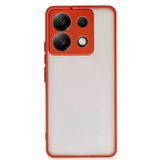 Anonim Newface Xiaomi Redmi Note 13 Pro 5G Kılıf Montreal Silikon Kapak - Kırmızı
