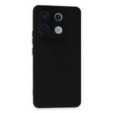 Anonim Newface Xiaomi Redmi Note 13 Pro 5G Kılıf Nano içi Kadife Silikon - Siyah