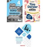 Anonim Tudem Yayınları 4. Sınıf Tüm Dersler Soru Bankası Deneme Test 3 Kitap Set