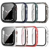 anotch Apple Watch Ekran Koruyucu Kılıf 38 mm Seri 3 2 1 için 8'li Paket, Sert PC Tam Kaplama Koruyucu Yüz Kapağı HD Ultra İnce Koruyucu Tampon Temperli Camlı iWatch 38 mm Aksesuarları için