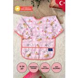 Anp Moda Tasarım Carrot Desenli Sıvı Geçirmez Unisex Aktivite Ve Mama Önlüğü 6-24 Ay