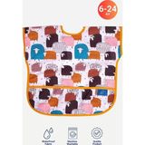 Anp Moda Tasarım Sıvı Geçirmez Mama-Salya Önlüğü 6-24 Ay