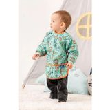 Anp Moda Tasarım Sıvı Geçirmez Safari Desenli Aktivite Mama Önlüğü 6-24 Ay
