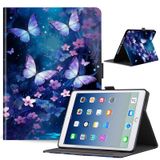 Anpredo iPad 9.7 inç 6./5. Nesil 2018/2017 için Otomatik Uyandırma/Uyku, Manyetik Toka, iPad 9.7 6/5 Gen, Air 2/Air 1 için Koruyucu Akıllı Folyo Kılıflar, Mavi Kelebek