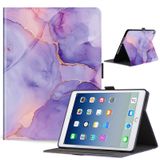 Anpredo iPad 9.7 inç 6./5. Nesil 2018/2017 için Otomatik Uyandırma/Uyku, Manyetik Toka, iPad 9.7 6/5 Gen, Air 2/Air 1 için Koruyucu Akıllı Folyo Kılıflar, Mor Mermer
