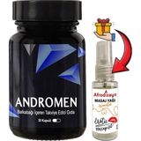 Anrdomen 1 Kutu Erkeklere Özel Yoğun Balkabağı Ekstratı Içeren 30 Lu + Afrodizayn Masaj Yağı 30 ml - Belirtilmemiş
