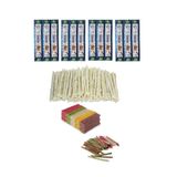 ANS 100 Lü Renkli Munchy Ödül Çubuğu +50 Li Burgu Çubuk + 4 Paket Kuzulu Stick Köpek Ödülü