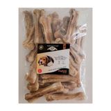 Ans 12 Cm Naturel Pres Kemik 25'li Torba Çiğneme Kemiği Köpekler İçin