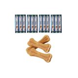 Ans 3 Lü Naturel 12 Cm Pres Kemik+ 4 Paket Kuzulu Stick Köpek Ödülü