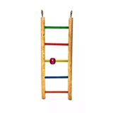 Ans Boncuklu Ahşap Merdiven Kuş Oyuncağı 23 Cm