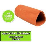 ANS Üçgen Ağız Vatoz Yumurtlama Küpü 1 Adet 12X6CM