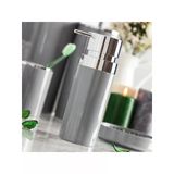 Ansan ANS E31-07 Lenox Plastik Gri Sıvı Sabunluk 6,5 x 18,5 cm 300 ml