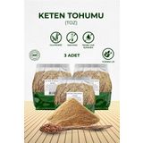 ansapharma Keten Tohumu Taze Öğütülmüş 500 G 3 lü Ekonomik Paket (Sipariş Üzerine Öğütülür ve Paketlenir)