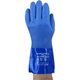 Ansell Alphatec 23-200 Gıda Uyumlu Kimyasal ve Sıvı Korumalı Pvc Iş Eldiveni - Mavi - 9