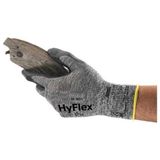 Ansell Hyflex 11-801 Köpük Nitril Montaj Iş Eldiveni - Gri - Siyah - XL