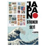 ANSHA CRAFTS Japon Sticker Seti - Bullet Journal - Ajanda - Planner - Defter- Laptop- Için Sticker Seti
