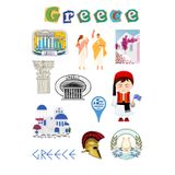 ANSHA CRAFTS Yunanistan Sticker Seti Bullet Journal - Ajanda - Planner - Defter- Laptop- Tablet Sticker Seti