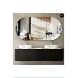 Ant Home 80 X 50 Cm Duvar Aynası, Dekoratif Ayna, Konsol Aynası, Hol Aynası, Dresuar Aynası