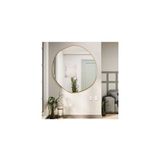 Ant Home Arya Ayna Asimetrik Ayna, Dekoratif Ayna, Duvar Aynası Banyo Aynası Holl Aynası 70CM - Altın