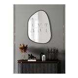 Ant Home Asimetrik Ayna 75X55 Cm Konsol Aynası, Dresuar Aynası, Duvar Aynası, 1.Kalite Şişecam Ayna