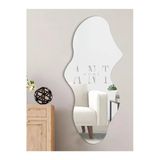 Ant Home Asimetrik Ayna, Dekoatif Ayna, Big Size 100Cm X 50Cm 1.Sınıf Rodajlı Şişecam Marka Ayna Holl Aynası